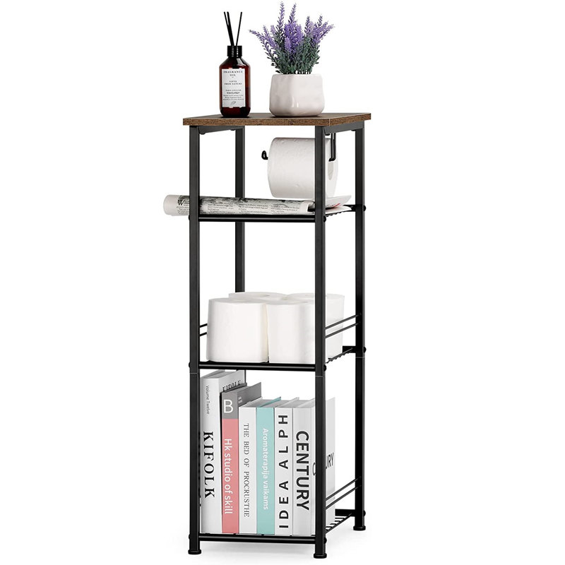 17 Stories Metal Freestanding Bathroom Shelves Wayfair
